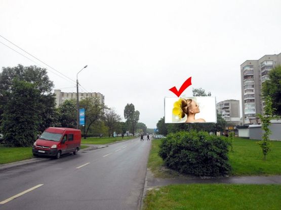 Фото рекламной плоскости по адресу вул.Широка 70, ТЦ Барвінок