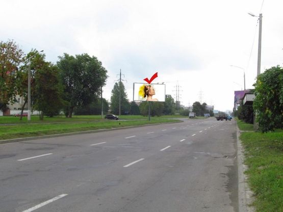 Фото рекламной плоскости по адресу вул.Луганська-вул.Козельницька, до вул.Зеленої