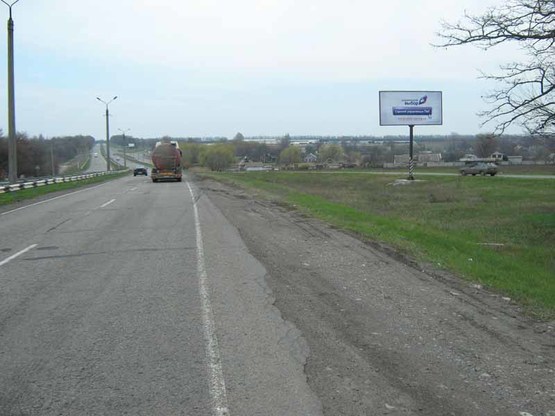 Фото рекламної площини за адресою Широке