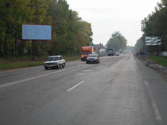 Фото рекламной плоскости по адресу с.Малехів