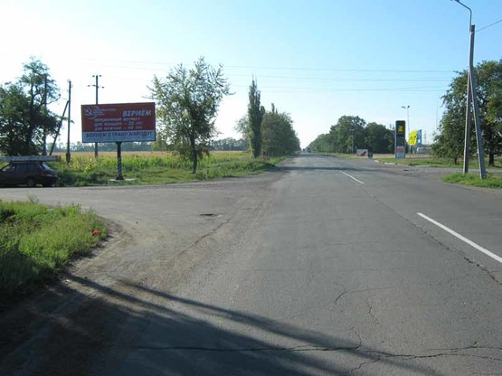 Фото рекламной плоскости по адресу Радушне