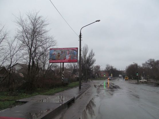 Фото рекламної площини за адресою Симферопольская тр.- Мокрянка