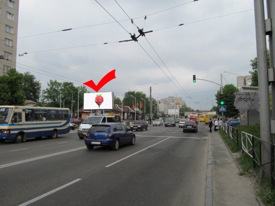 Фото рекламной плоскости по адресу вул.В.Великого 26, McDonalds