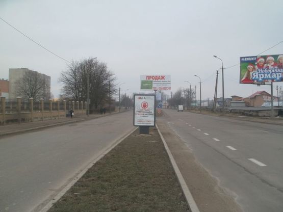 Фото рекламної площини за адресою вул. К.-Карого (навпроти АС"Сафрон")