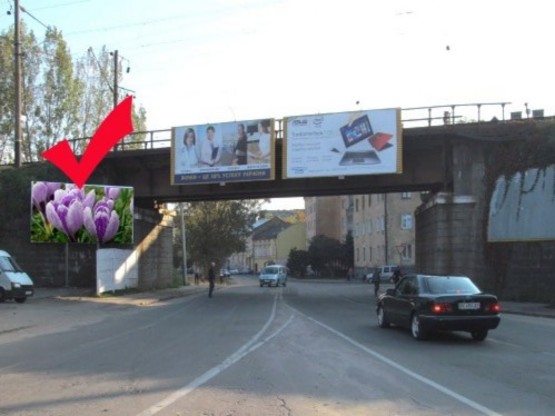 Фото рекламной плоскости по адресу вул.Хімічна-Джерельна