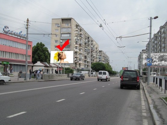 Фото рекламной плоскости по адресу вул.Любінська 100, підземний перехід