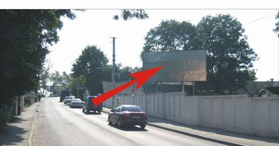 Фото рекламной плоскости по адресу вул. Монастирська