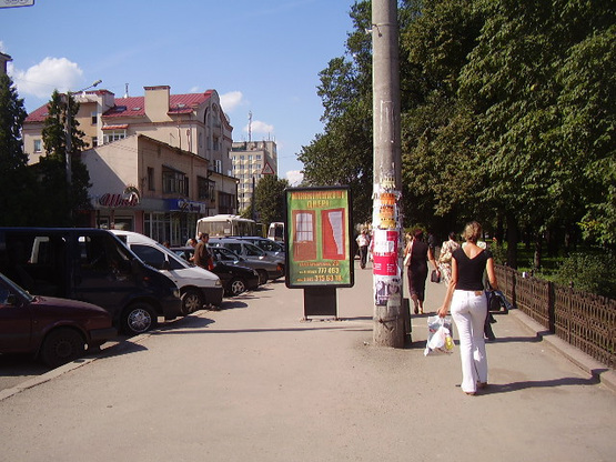 Фото рекламної площини за адресою Галицька меблевий салон АЛЬБА  ст. А