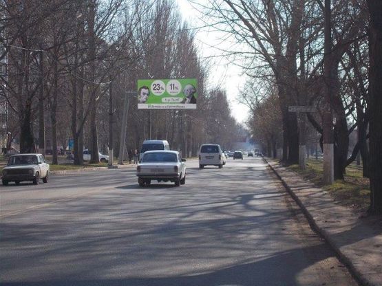 Фото рекламної площини за адресою Добровольского пр., 76 - 7-я Суворовская ул. (напр. к Южной дороге)
