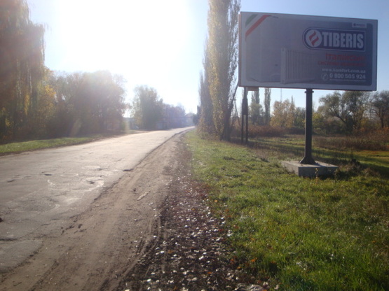 Фото рекламной плоскости по адресу ул.И.Хмары/ул.Пески