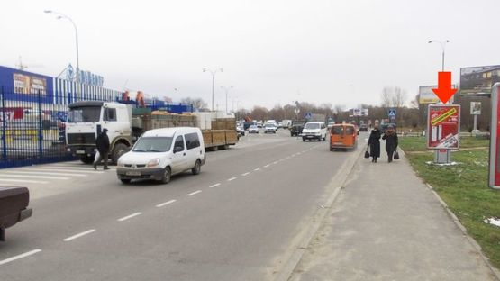 Фото рекламной плоскости по адресу Рыбалка М. ул., 2а, возле ТРЦ"Оазис", №10