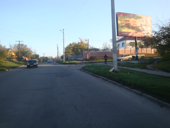 Фото рекламной плоскости по адресу вул. Миргородська (вул.Фрунзе)/вул.Леуцького