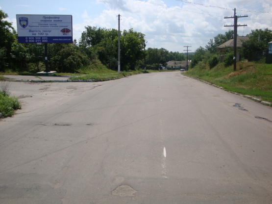 Фото рекламной плоскости по адресу вул. Миргородська (вул.Фрунзе)/вул.Леуцького