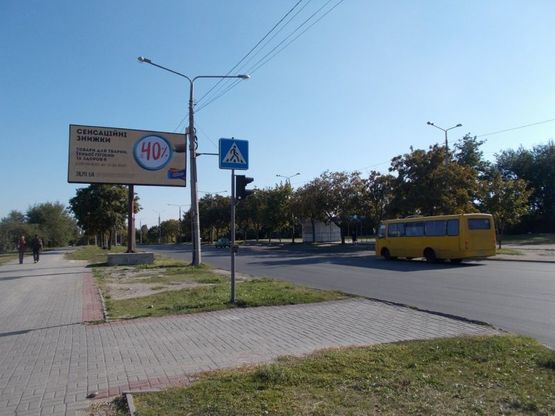 Фото рекламної площини за адресою Хортицкое шоссе_32