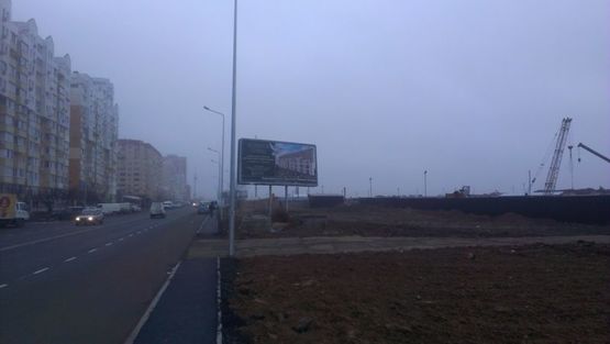 Фото рекламной плоскости по адресу Ривьера 4 стр.А ул.Сахарова, Таврия В (пос.Котовского)