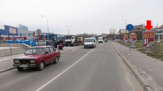 Фото рекламной плоскости по адресу Рыбалка М. ул., 2а, возле ТРЦ"Оазис", №8