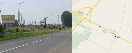 Фото рекламной плоскости по адресу Траса Луцьк-Ковель, (готель Шелтер)