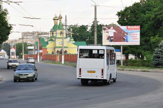 Фото рекламної площини за адресою вул. Калинова - вул. П. Бикова, АЗС Принц, в сторону пр-ту Слобожанського