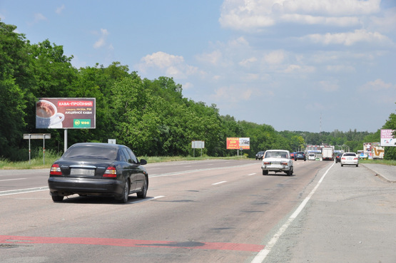 Фото рекламной плоскости по адресу Запорізьке шосе, селище Дослідне