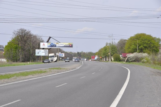 Фото рекламной плоскости по адресу Запорізьке шосе, в'їзд до міста
