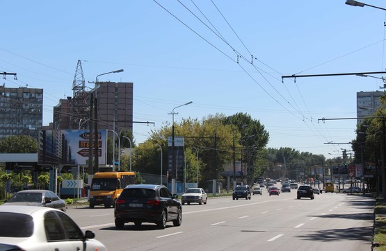 Фото рекламной плоскости по адресу Запорізьке шосе - вул. Генерала Пушкіна, підстанція, ТЦ Дафі