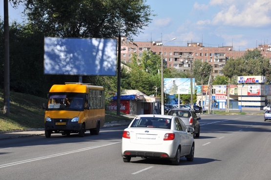 Фото рекламної площини за адресою вул. Космічна, Кодацький узвіз