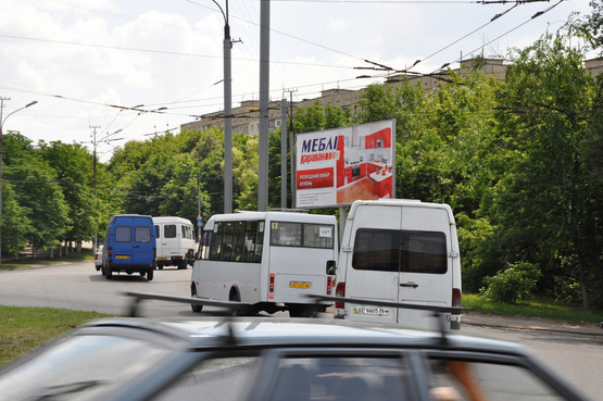 Фото рекламної площини за адресою ж. м. Тополь-2 - розвилка