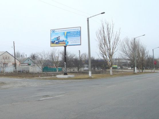 Фото рекламної площини за адресою пр. Пролетарский/ул.Чайкина