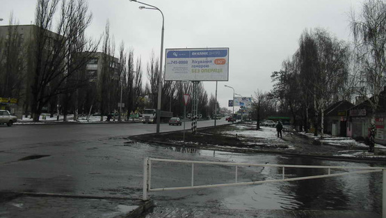 Фото рекламної площини за адресою вул. Дніпровська, автовокзал, справа