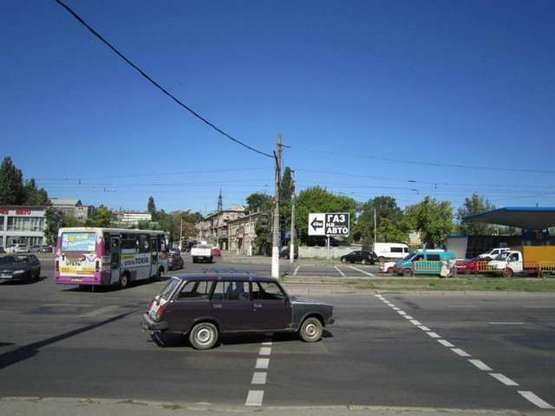 Фото рекламної площини за адресою Краснослободской спуск - ул.Балковская, 5