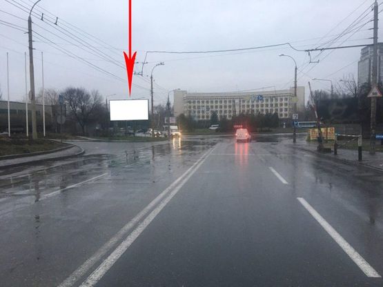 Фото рекламной плоскости по адресу Zp016B,Гребельна вул., біля АЗС