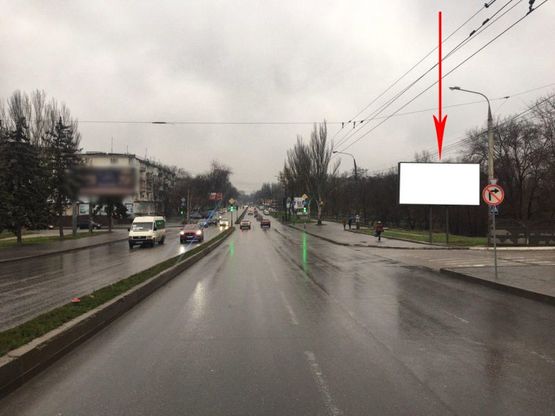 Фото рекламной плоскости по адресу Zp017A,Перемоги вул. - Нижньодніпровська вул.