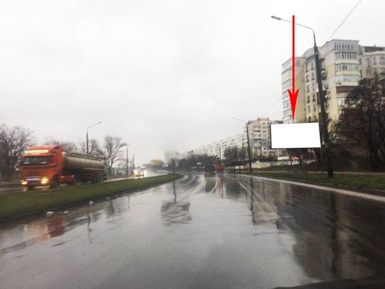 Фото рекламной плоскости по адресу Zp024A,Прибережна автомагістраль - Глісерна вул.