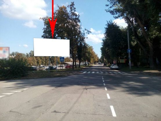 Фото рекламной плоскости по адресу дз08А,просп. Аношкіна - вул. Медична