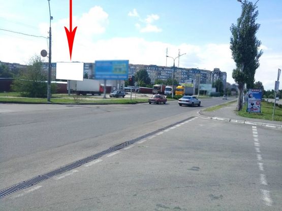 Фото рекламной плоскости по адресу дз63Б,просп. Дружби Народів, навпроти гіпермаркету "Епіцентр"(3)