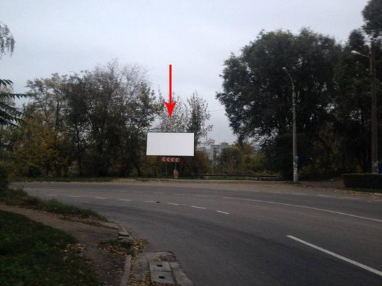 Фото рекламной плоскости по адресу дз75А,вул. Бурхана - вул. Михайла Грушевського