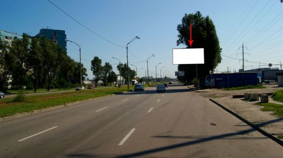 Фото рекламной плоскости по адресу 048A,Донецьке шосе - вул. Таганрозька