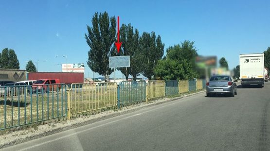 Фото рекламной плоскости по адресу 124Б,Донецьке шосе, поворот на ТРЦ КАРАВАН, МАКДОНАЛДС, ОЛДІ