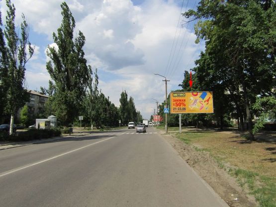 Фото рекламной плоскости по адресу m037A,просп. Петра Калнишевського, 3