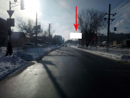 Фото рекламної площини за адресою t032B,вул. Робоча, 1, біля світлофора