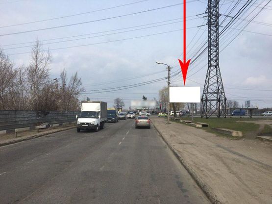 Фото рекламної площини за адресою t108A,вул. Павлова - вул. Набережна Заводська, на світлофорі
