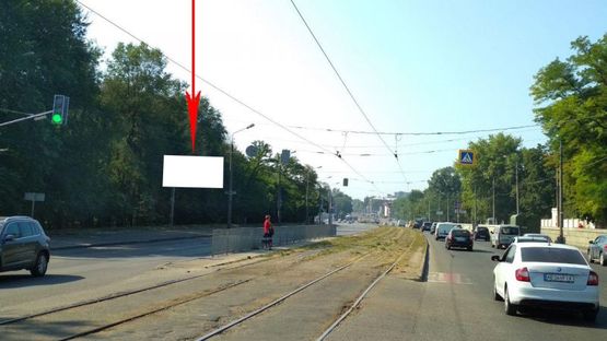 Фото рекламной плоскости по адресу t213B,просп. Богдана Хмельницького, в районі Парку імені Богдана Хмельницького