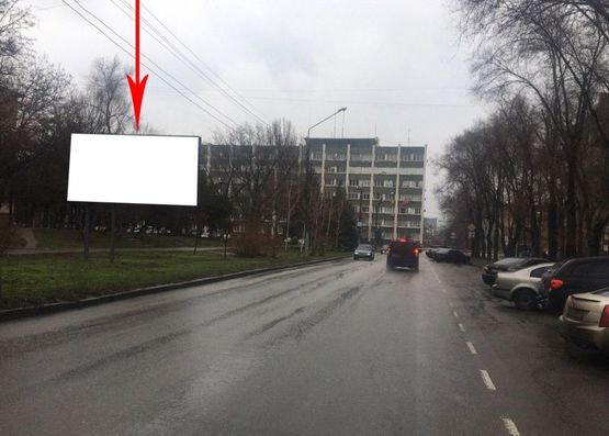 Фото рекламной плоскости по адресу Zp008B,Незалежної України вул. - Гагаріна вул.