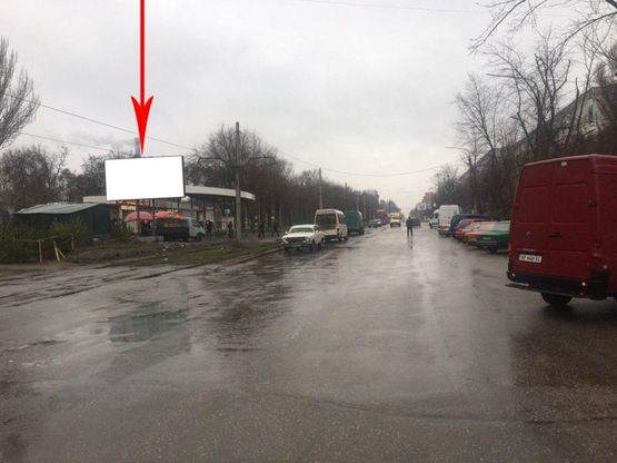 Фото рекламной плоскости по адресу Zp014B,Моторобудівників просп. - Копенкіна вул.