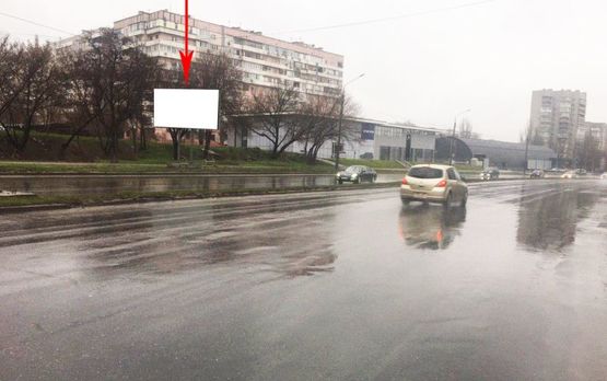 Фото рекламної площини за адресою Zp024B,Прибережна автомагістраль - Глісерна вул.