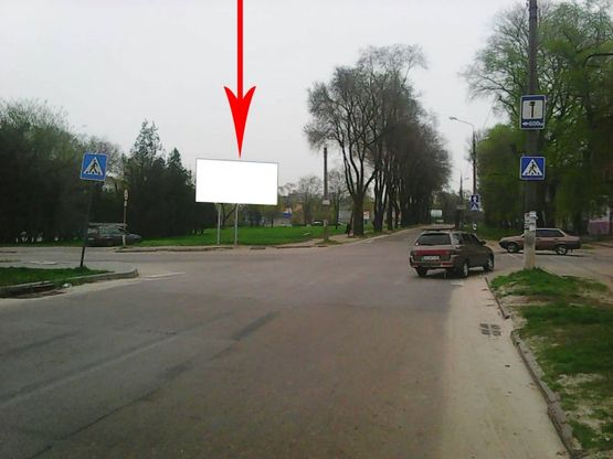 Фото рекламной плоскости по адресу дз07А,просп. Аношкіна - вул. Республіканська, навпроти АЗС "SKY"