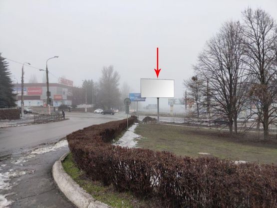 Фото рекламной плоскости по адресу дз10Б,просп. Тараса Шевченка - просп. Аношкіна(1)