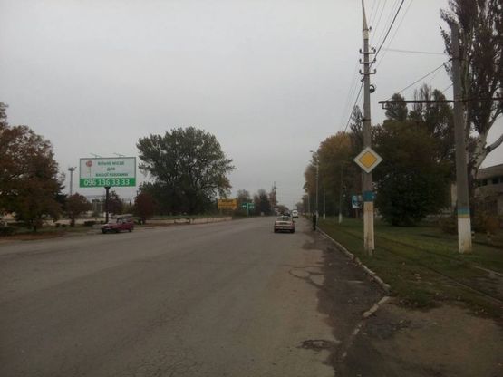 Фото рекламной плоскости по адресу дз33Б,вул. Січеславський шлях (район станції "Баглій)