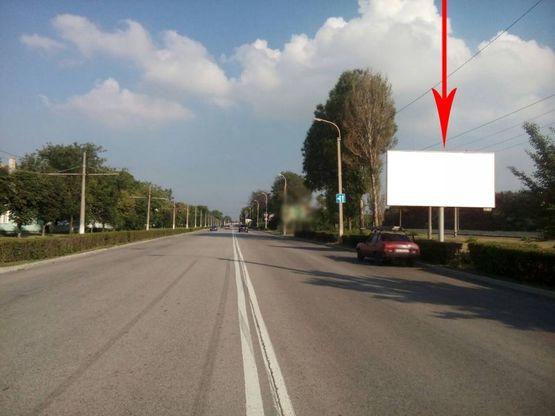 Фото рекламной плоскости по адресу дз53А,просп. Ювілейний, 63