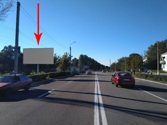 Фото рекламной плоскости по адресу дз53Б,просп. Ювілейний, 63